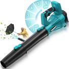Soprador de folhas sem fio LEAWINDY para bateria Makita 18V 500m³/h