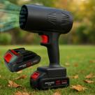 Soprador De Folhas Turbo Portátil com 2 Baterias 48v Sem Fio Soprador De Folhas Turbo Portátil com 2 Baterias 48v Sem Fio
