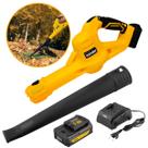 Soprador de Folhas Vonder 15000 rpm ISV 1834Com 1 Bateria 2Ah e Carregador Velocidade Ar 210 km