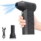 Soprador Elétrico Portátil Mini Compressor de Ar com Lanterna LED Multiuso Em Estoque