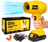 Soprador Portátil Turbo Sem Fio Bateria Vento Forte Alta Potência 21v