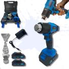 Soprador Térmico a Bateria 2 Velocidades Portátil Profissional 300 a 550