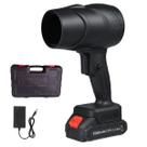 Soprador Turbo Fan 130.000 RPM Maleta Potente Bateria Recarregavel Sujeira Folhas Poeira Detritos Quintal Casa Jardim Limpeza