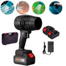 Soprador Turbo Recarregavel Ar Sem Fio 150.000 Rpm + 2 Baterias 48v + 1 Maleta