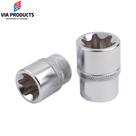 Soquete 1/2" Estriado Curto 12mm R61101206 Gedore