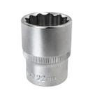 Soquete 1/2Pol x 22mm Estriado CRV 010219 RIO SUL