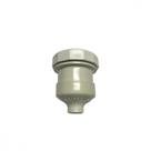 Soquete Abajour Coluna Voltec Branco V404.1 - Kit C/50