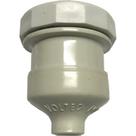 Soquete Abajour Coluna Voltec Branco V404.1 - Kit C/50