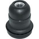 Soquete Abajour Rosca Com Tampa Perlex Preto 1108Pr Soquete Abajour Rosca Com Tampa Perlex Preto 1108Pr