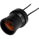 Soquete Baquelite com Rabicho 2520 Preto Garra - Sulfix