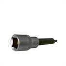 Soquete Cachimbo Tucho Torx Longo T25 Encaixe 1/2 Pol