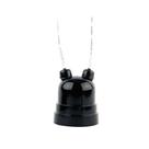 Soquete Com Rabicho Nylon Preto Foxlux - Rede Elétrica 250v 4a