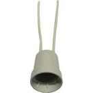 Soquete Com Rabicho Voltec Branco V400.1 - Kit C/50