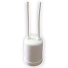 Soquete Com Rabicho Wr Branco 7272 - Kit C/20