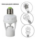 Soquete com Sensor De Presença para Lâmpada Led Movimento360º