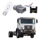 Soquete+ Conector+ Lâmpada T10 Pingo Vw Constellation 93-17