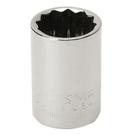 Soquete curto 1/2, 12 pontas, Encaixe 1/4 - 43607 - Craftsman
