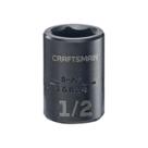 Soquete de impacto CRAFTSMAN Shallow 1/2 in SAE 3/8 in Drive