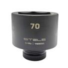 Soquete de impacto encaixe 1pol. hexagonal 70mm 1pc stels
