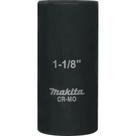 Soquete de impacto Makita A-96350 1-1/8 1/2 Drive Deep Well Soquete de impacto Makita A-96350 1-1/8 1/2 Drive Deep Well