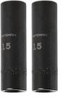 Soquete de impacto profundo CRAFTSMAN com unidade de 1/2 polegada de 15 mm (pacote com 2)