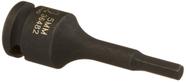 Soquete de impacto Sunex Tools 3/8" Drive 5 mm Hex 5 mm CR-MO