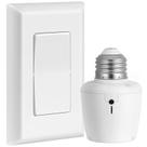 Soquete de lâmpada SURAIELEC Wireless E26 E27, alcance de 30 m Soquete de lâmpada SURAIELEC Wireless E26 E27, alcance de 30 m