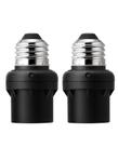 Soquete de sensor de luz DEWENWILS E26 E27 Dusk to Dawn, pacote com 2 Soquete de sensor de luz DEWENWILS E26 E27 Dusk to Dawn, pacote com 2