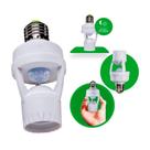Soquete De Sensor De Presença E27 Bivolt com Fotocélula