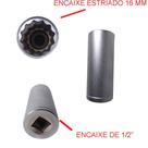 Soquete Encaixe 1/2 Estriado Longo 16 mm - Waft Soquete Encaixe 1/2 Estriado Longo 16 mm - Waft