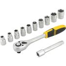Soquete Encaixe 1/2" Com Catraca Jogo 12 Peças Vonder Soquete Encaixe 1/2" Com Catraca Jogo 12 Peças Vonder