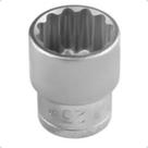 Soquete Estriado 1/2" 25mm Gedore