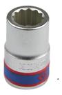 Soquete estriado 19mm - 3/4pol king tony
