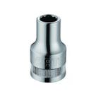 Soquete Estriado 20mm com Encaixe 1/2'' ST13611SC SATA