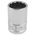 Soquete Estriado 3/4" x 1/2" Sata / Belzer * 11471