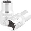 Soquete Estriado com Encaixe de 1/2", 12 mm, Gedore RED OstenVonder