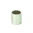 Soquete estriado curto 1/2pol x 30mm waft