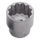 Soquete Estriado Curto 16 mm Encaixe de 3/8" - Robust 060615