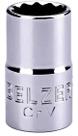 Soquete Estriado Enc. 1/2 - 21mm - 204012BBR - BELZER