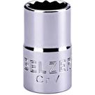 Soquete Estriado Encaixe 1-2 16mm Crv - 204007bbr - Belzer Soquete Crv Belzer