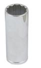 Soquete estriado longo 1/2 polegada x 24mm - waft Soquete estriado longo 1/2 polegada x 24mm - waft