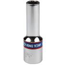 Soquete estriado longo 11mm - 1/2pol king tony