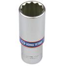 Soquete estriado longo 22mm - 1/2pol king tony