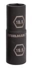 Soquete Impact Flip Steelman Pro 18,5 mm x 19,5 mm 1/2 polegada Soquete Impact Flip Steelman Pro 18,5 mm x 19,5 mm 1/2 polegada