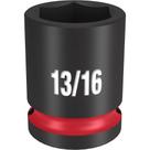 Soquete impacto 1/2" x h 13/16" x 1.1/2" 49-66-6207 milwaukee