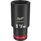 Soquete impacto 1/2" x l 1.1/16" x 3" 49-66-6231 milwaukee