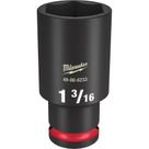 Soquete impacto 1/2" x n 1.3/16" x 3" 49-66-6233 milwaukee