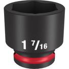 Soquete impacto 1/2" x r 1.7/16" x 2" 49-66-6217 milwaukee