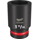 Soquete impacto 1" x n 1.11/16" x 3.3/4" 49-66-6515 milwaukee