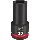 Soquete impacto 3/4" x 20mm x 90mm 49-66-6395 milwaukee